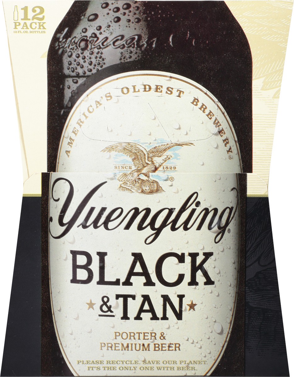 slide 8 of 12, Yuengling 12 Pack Black & Tan Beer 12 - 12 fl oz Bottles, 12 ct; 12 oz