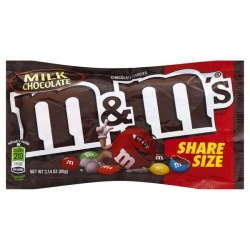 M&m's King Size Milk Chocolate Candies - 3.14oz : Target