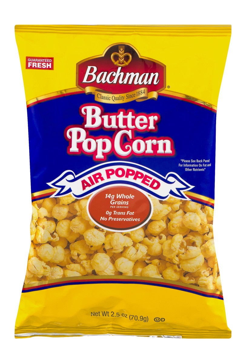 slide 1 of 9, Bachman Backman Popcorn, 2.5 oz