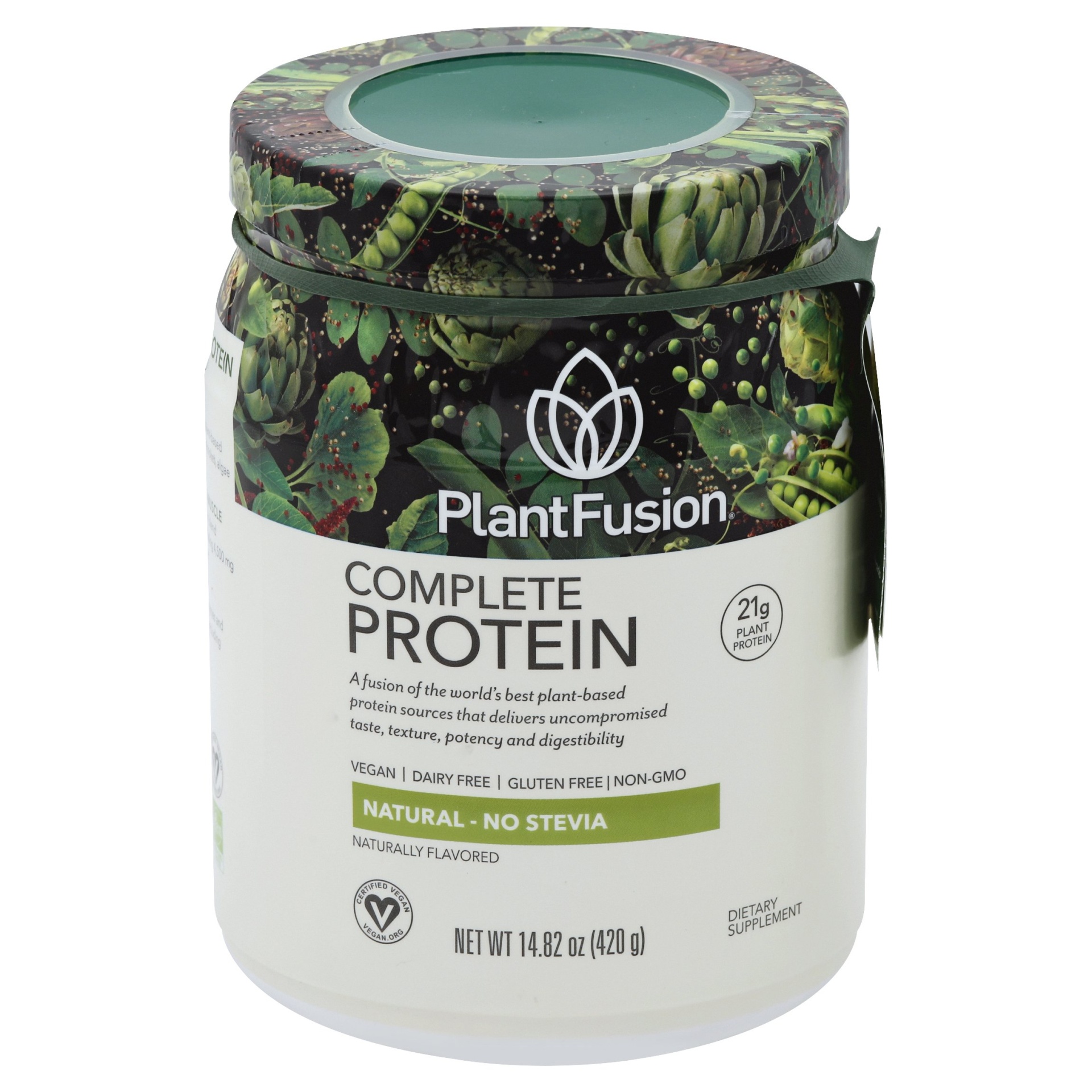 slide 1 of 4, PlantFusion Complete Protein, 16 oz