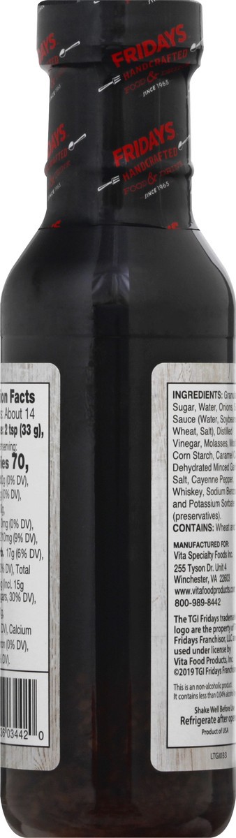 slide 2 of 12, T.G.I. Friday's Signature Whiskey Sauce - 16 oz, 16 oz
