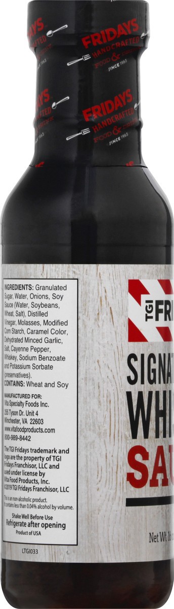 slide 9 of 12, T.G.I. Friday's Signature Whiskey Sauce - 16 oz, 16 oz