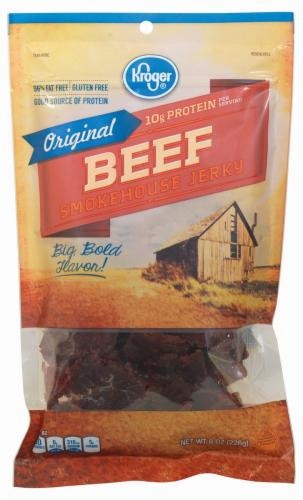 slide 1 of 1, Kroger Original Beef Jerky, 8 oz