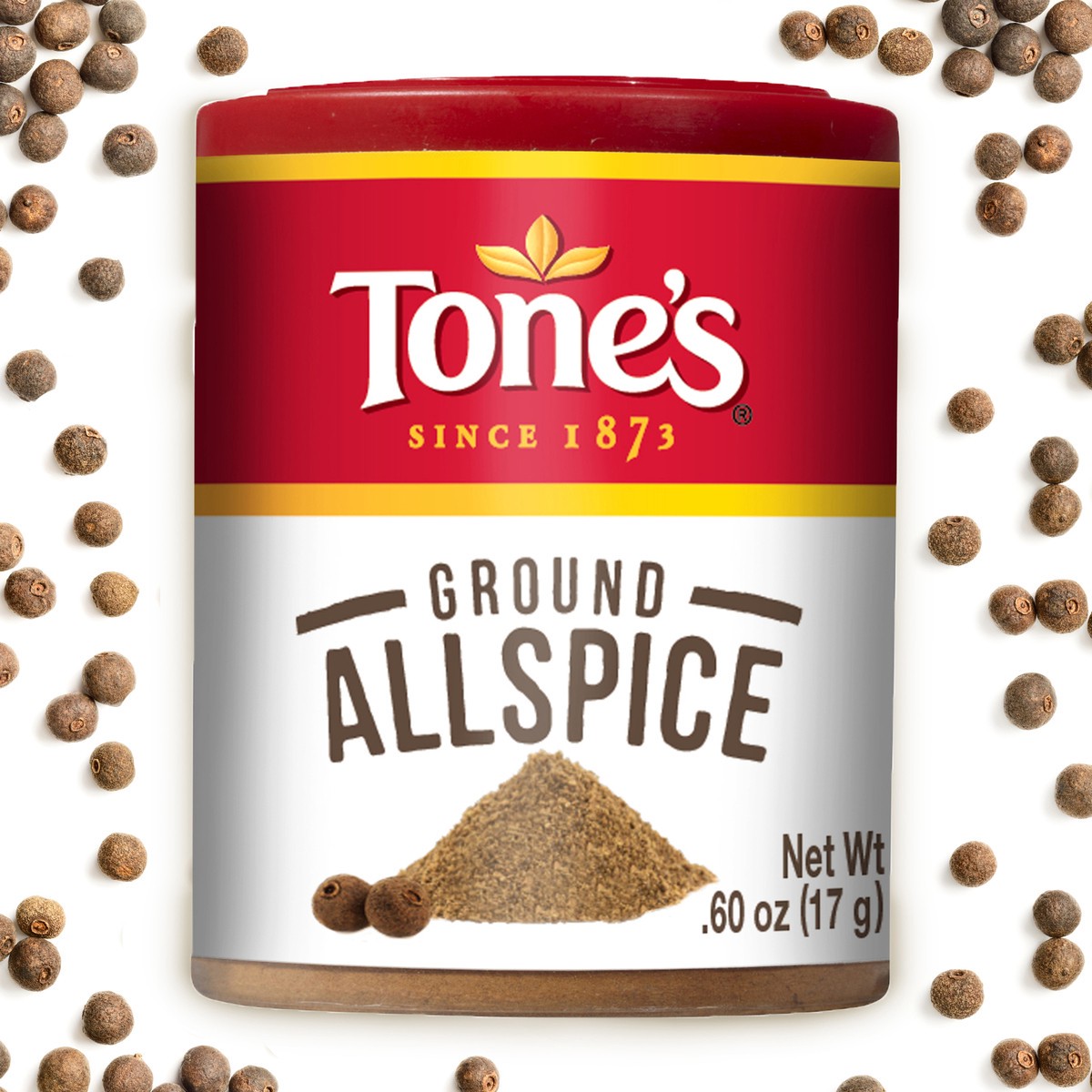 slide 1 of 2, Tone's Ground Allspice, 0.6 oz, 0.6 oz