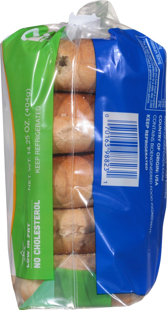 slide 7 of 9, Dairy Fresh Apple Cinnamon Bagels 5 ea, 14.5 oz