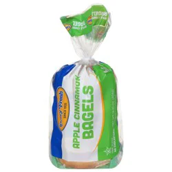 Dairy Fresh Apple Cinnamon Bagels 5 ea