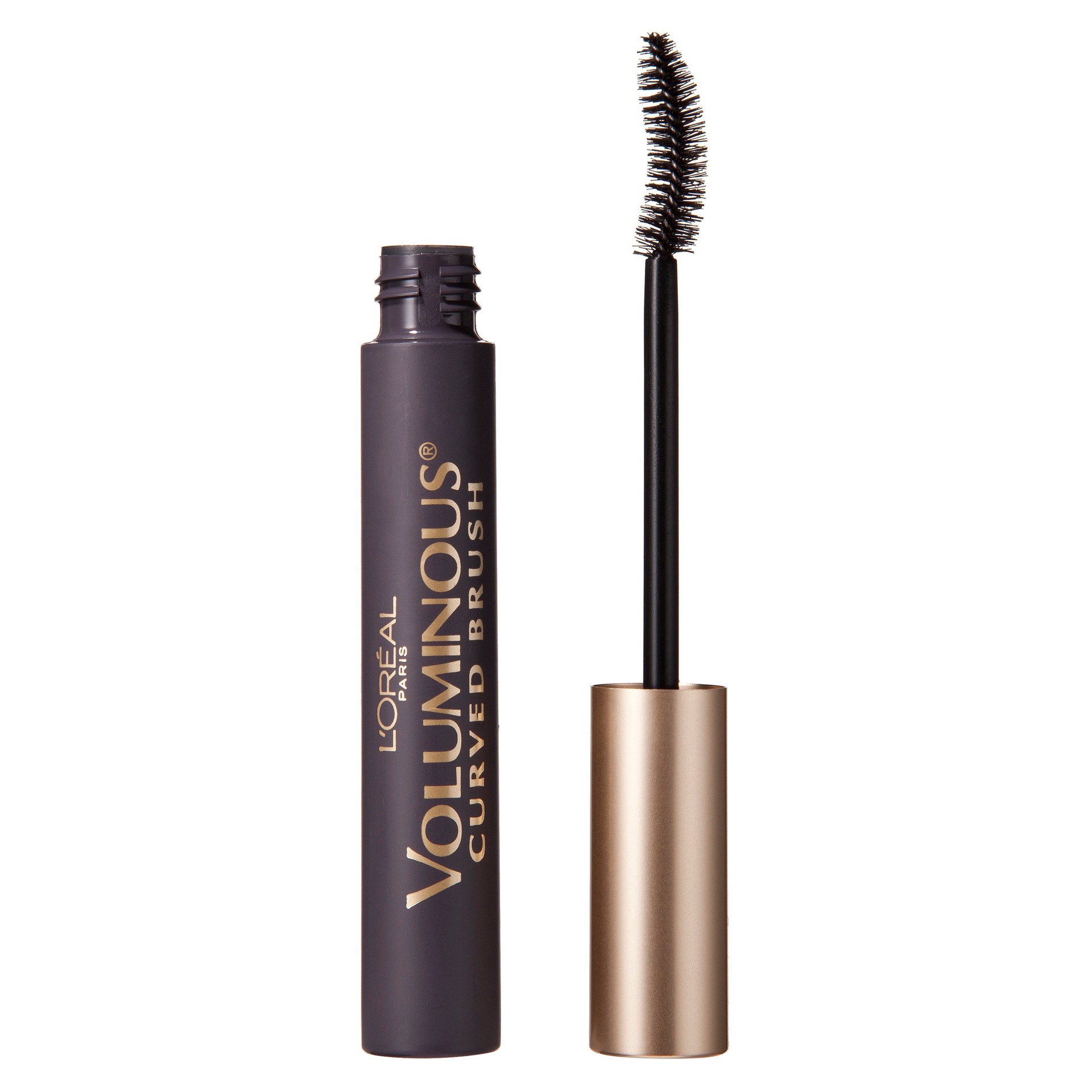 slide 1 of 6, L'Oréal Voluminous Mascara Curved Brush 340 Black, 28 fl oz