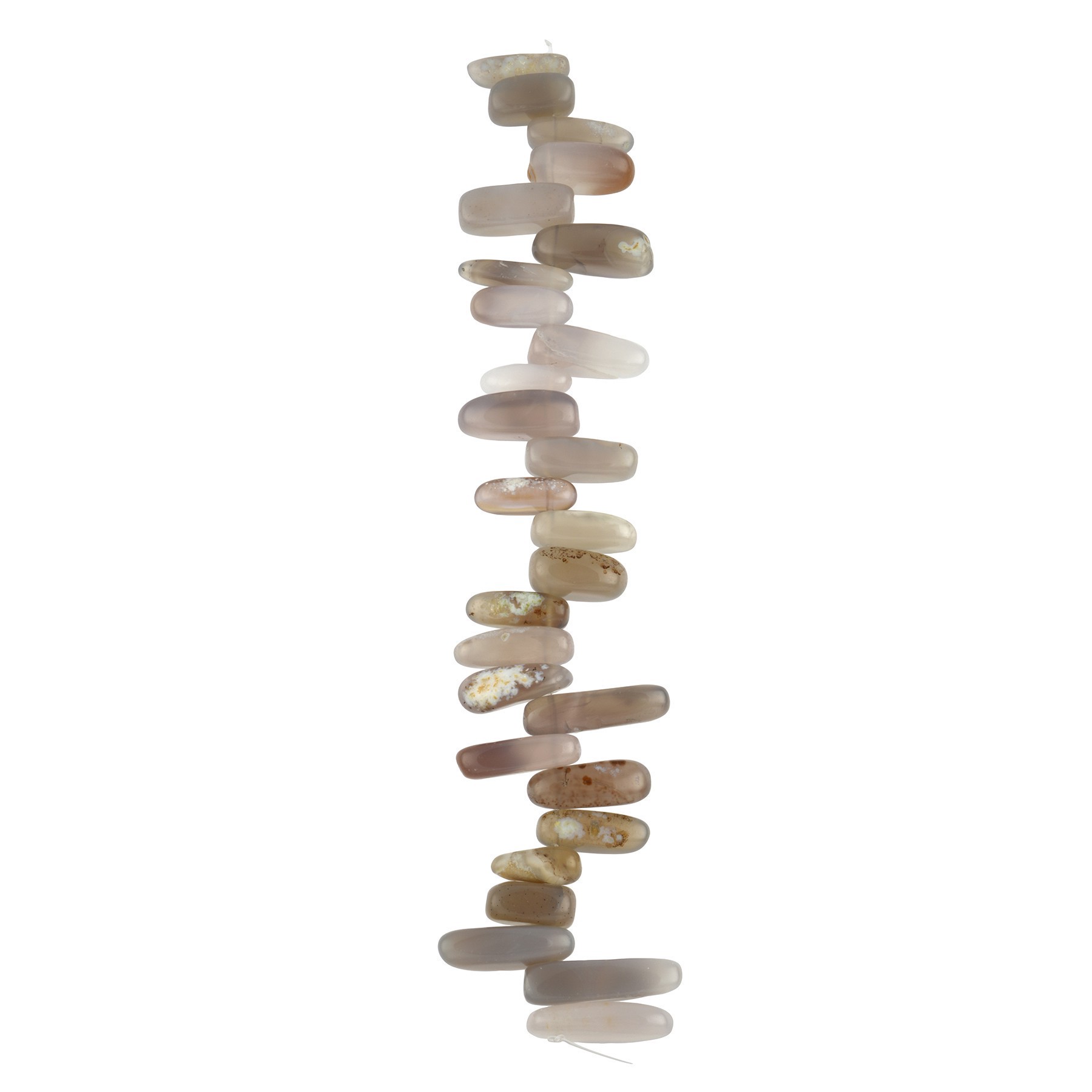 slide 3 of 3, Natural Agate Chip Beads By Bead Landing, 8mm-30mm