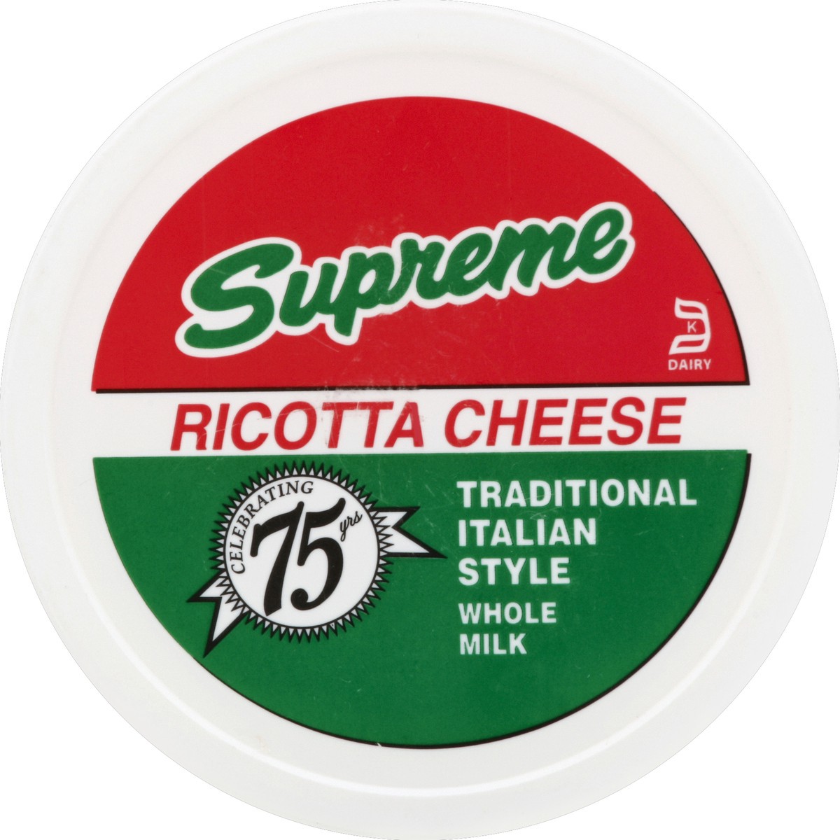 slide 3 of 3, Supreme Ricotta Cheese 16 oz, 16 oz
