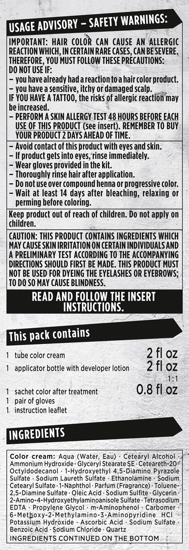 slide 2 of 4, göt2b Schwarzkopf Got2b Metallics Permanent Hair Color, M49 Smoky Violet, 1 kit