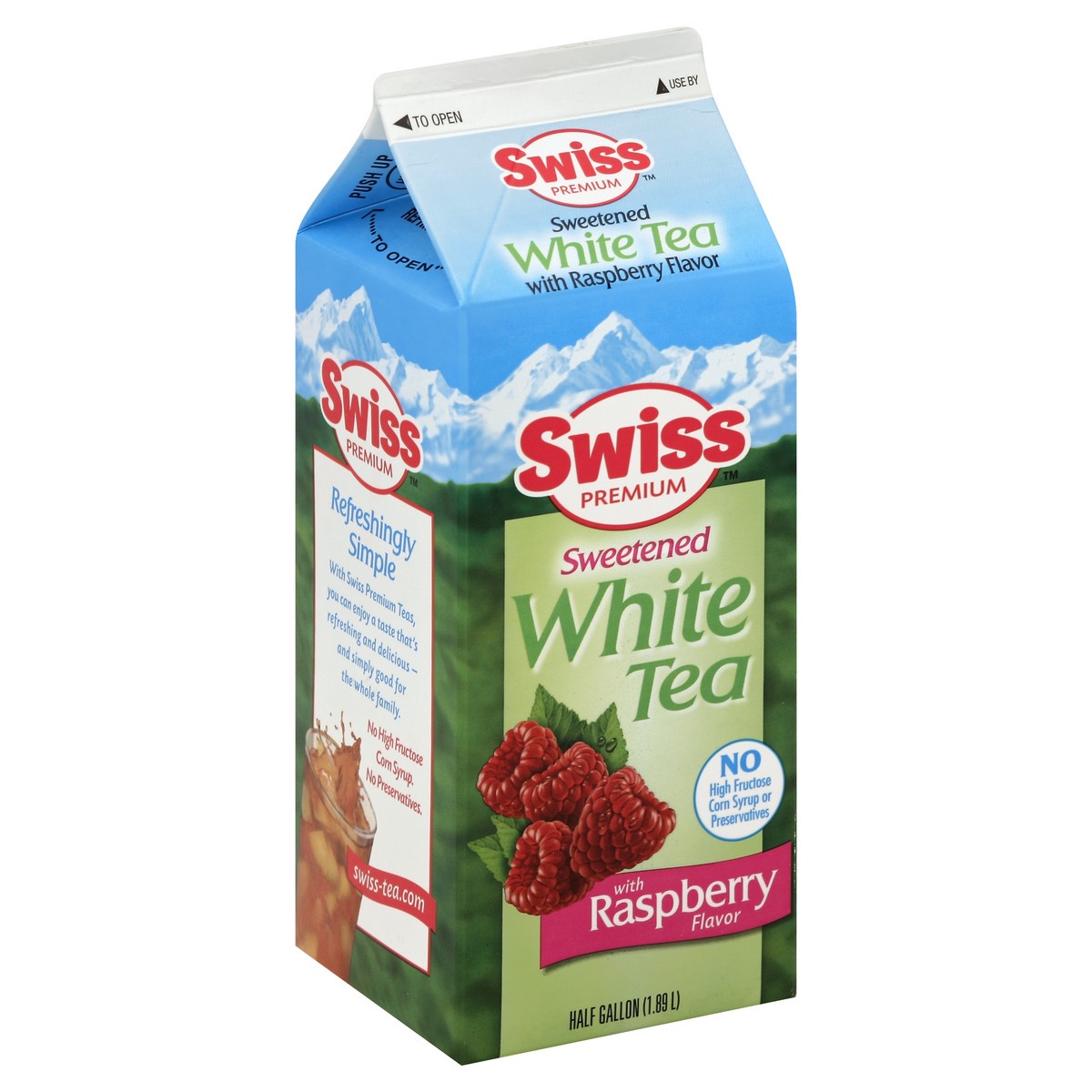slide 3 of 5, Swiss Premium White Tea - 1/2 gal, 1/2 gal