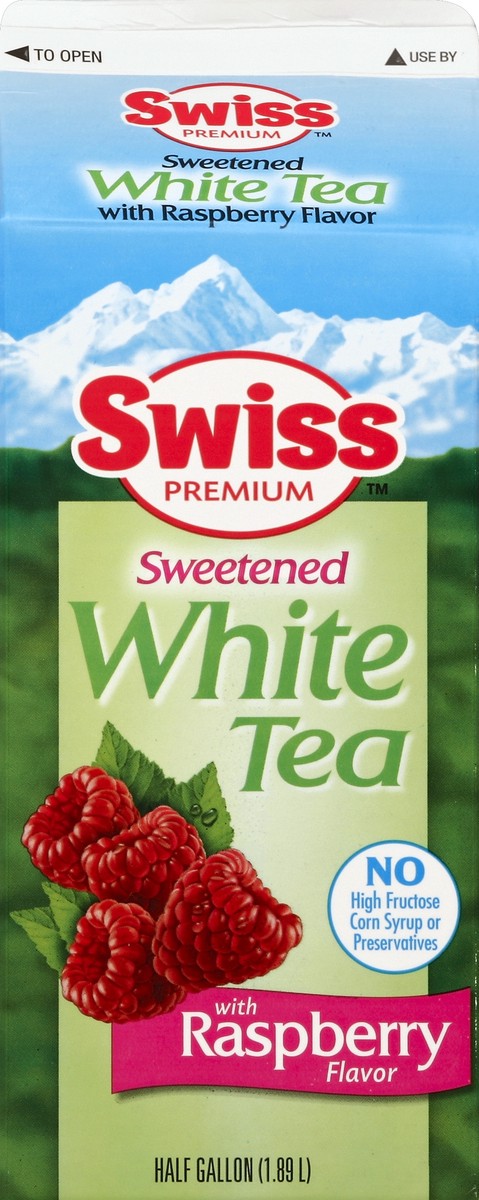 slide 1 of 5, Swiss Premium White Tea - 1/2 gal, 1/2 gal