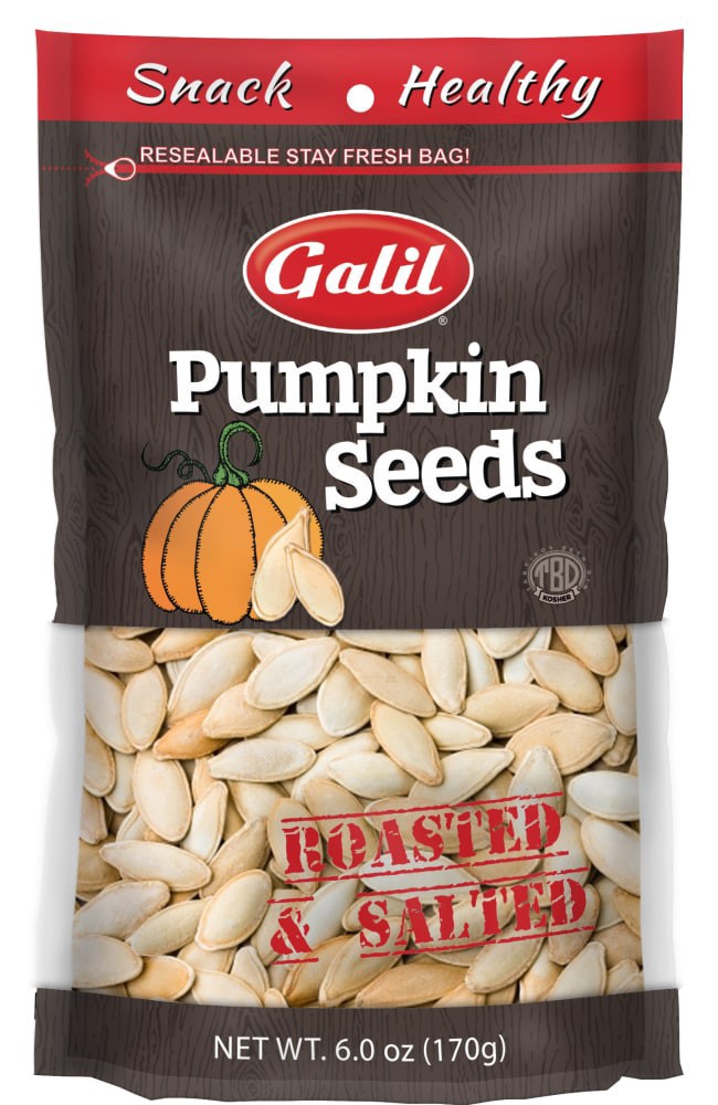 slide 1 of 1, Galil Pumpkin Seeds, 6 oz