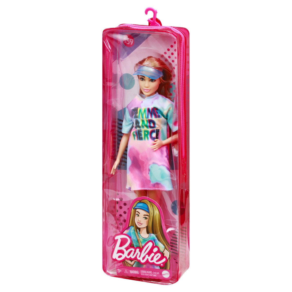 slide 5 of 9, Barbie 3+ 159 Doll 1 ea, 1 ct