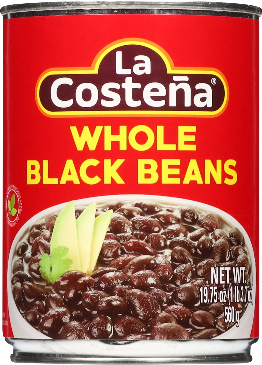slide 13 of 13, La Costeña Whole Black Beans 19.75 oz, 19.75 oz