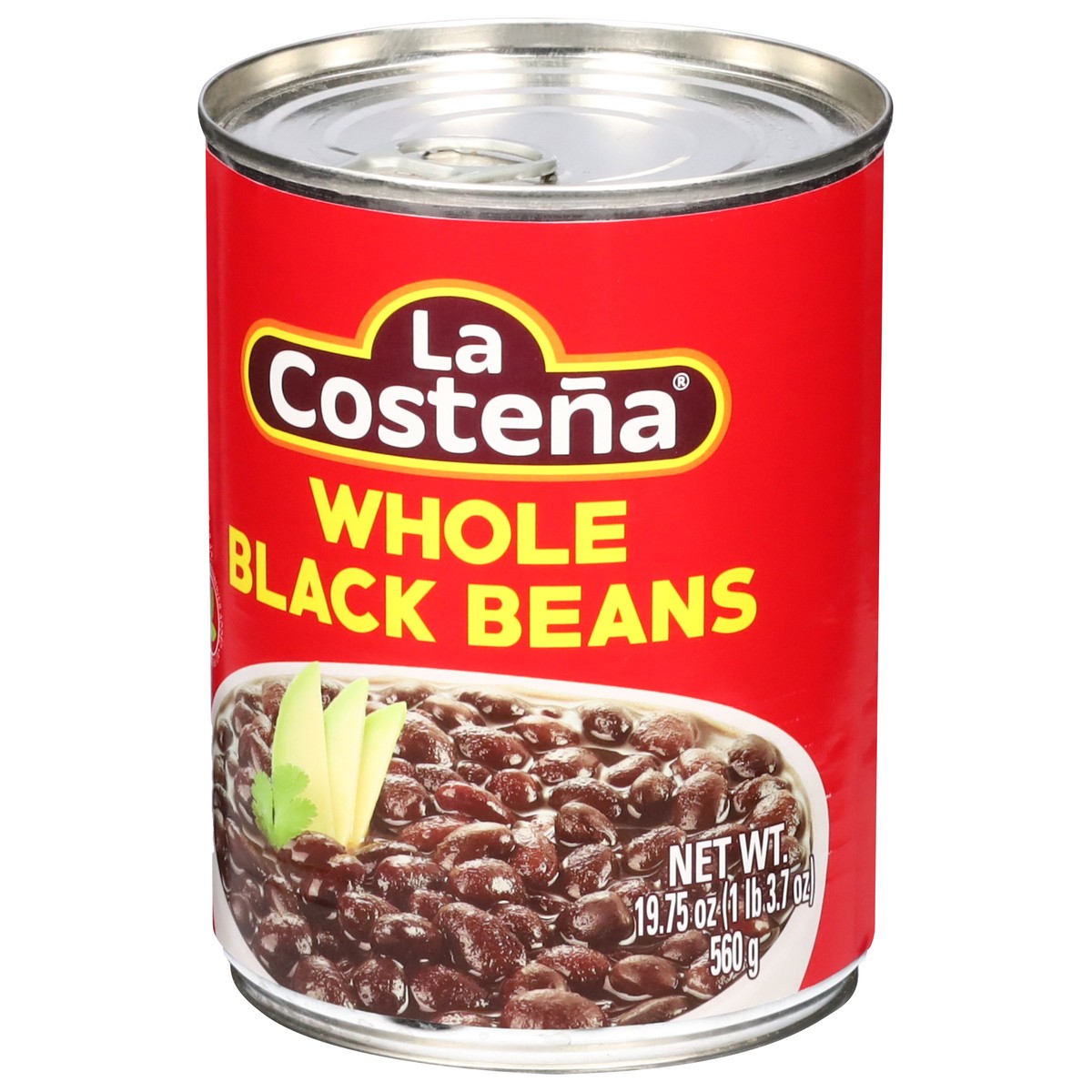slide 11 of 13, La Costeña Whole Black Beans 19.75 oz, 19.75 oz