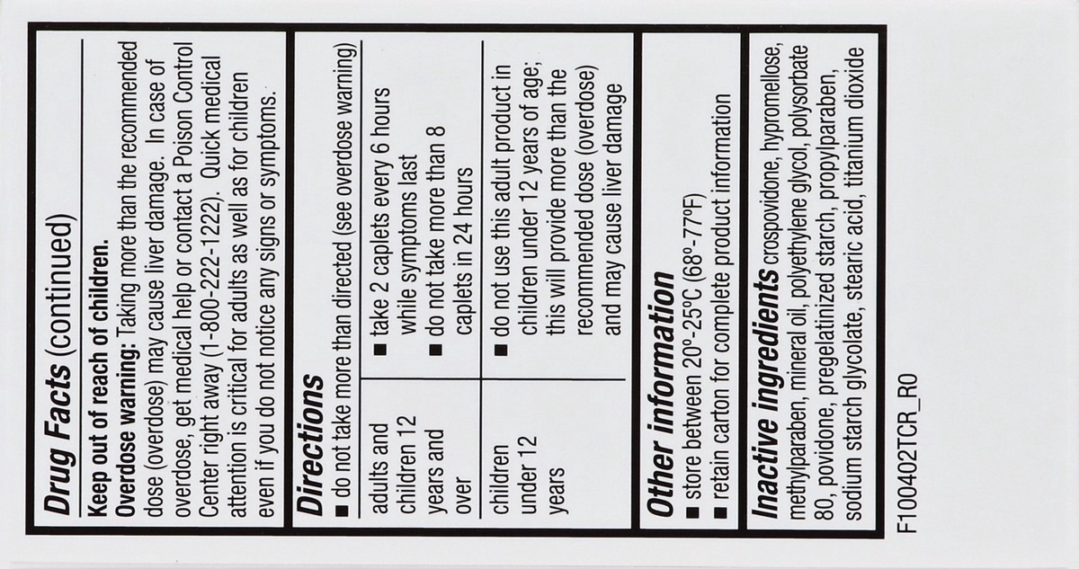 slide 8 of 11, Topcare Non-Aspirin Xs Caps, 50 ct