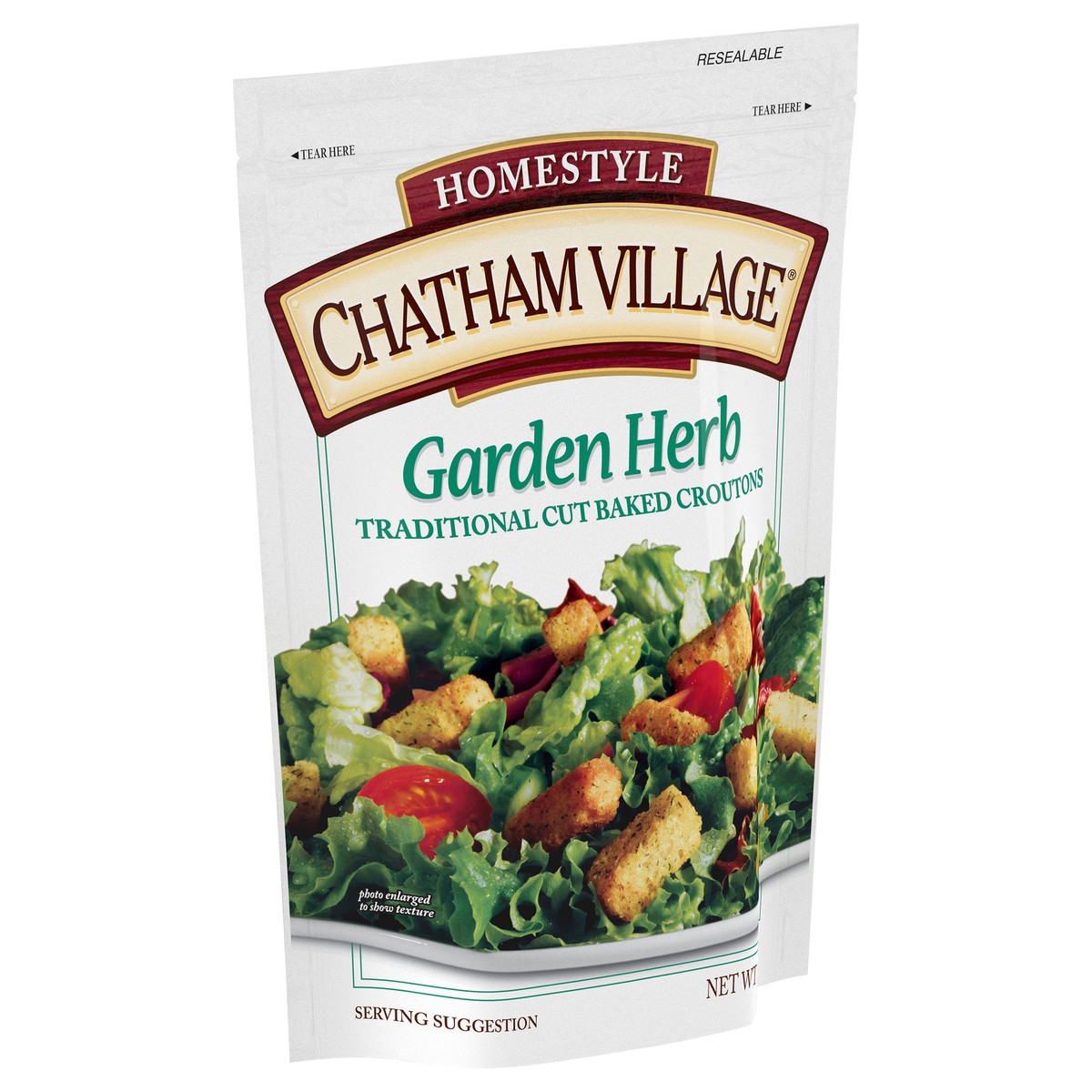 slide 2 of 9, Chatham Village Chattham Village Garden Herb Homestyle Croutons, 5 oz