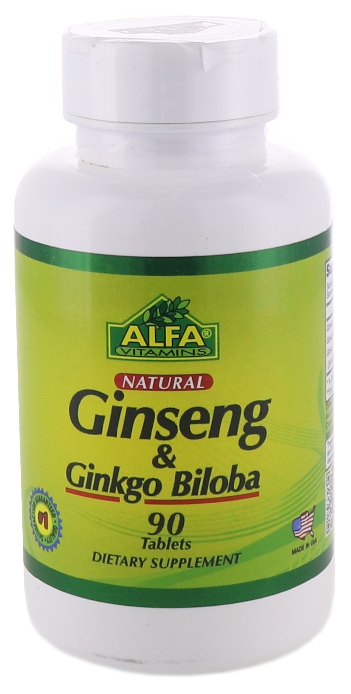 slide 1 of 1, Alfa Ginseng & Ginkgo, 1 ct