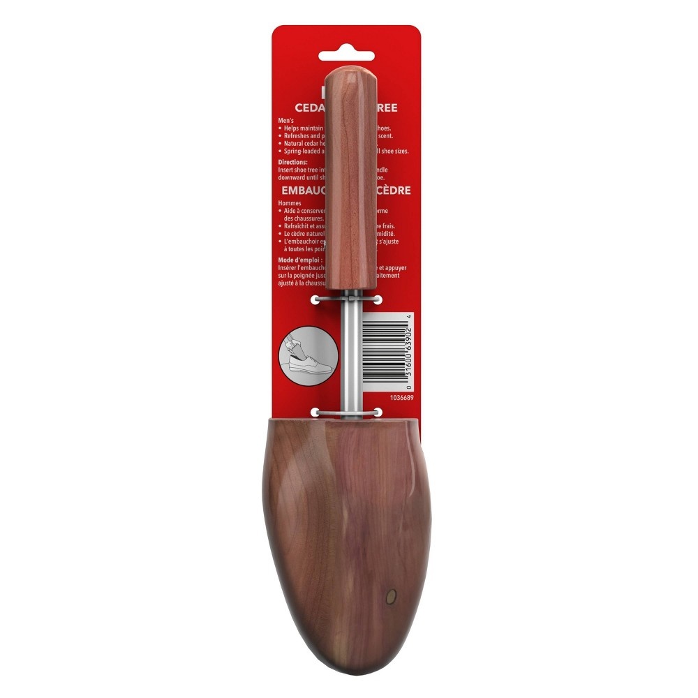 slide 2 of 4, KIWI Cedar Shoe Trees Men, 1 ct