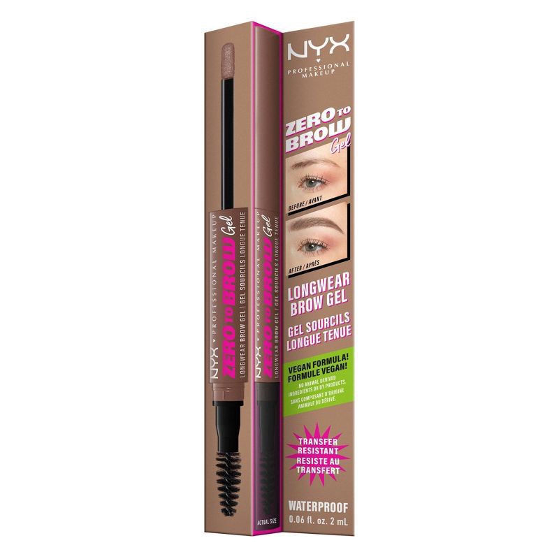 slide 7 of 8, NYX Professional Makeup Zero to Brow, 1 ct