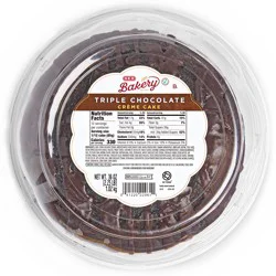 H-E-B Bakery Triple Chocolate Crème Cake