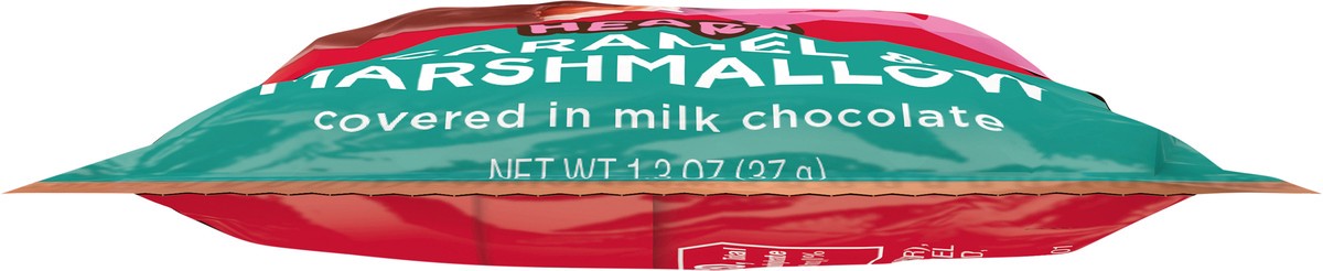 slide 5 of 11, RUSSELL STOVER Valentine's Day Milk Chocolate Caramel & Marshmallow Heart, 1.3 oz., 1.3 oz