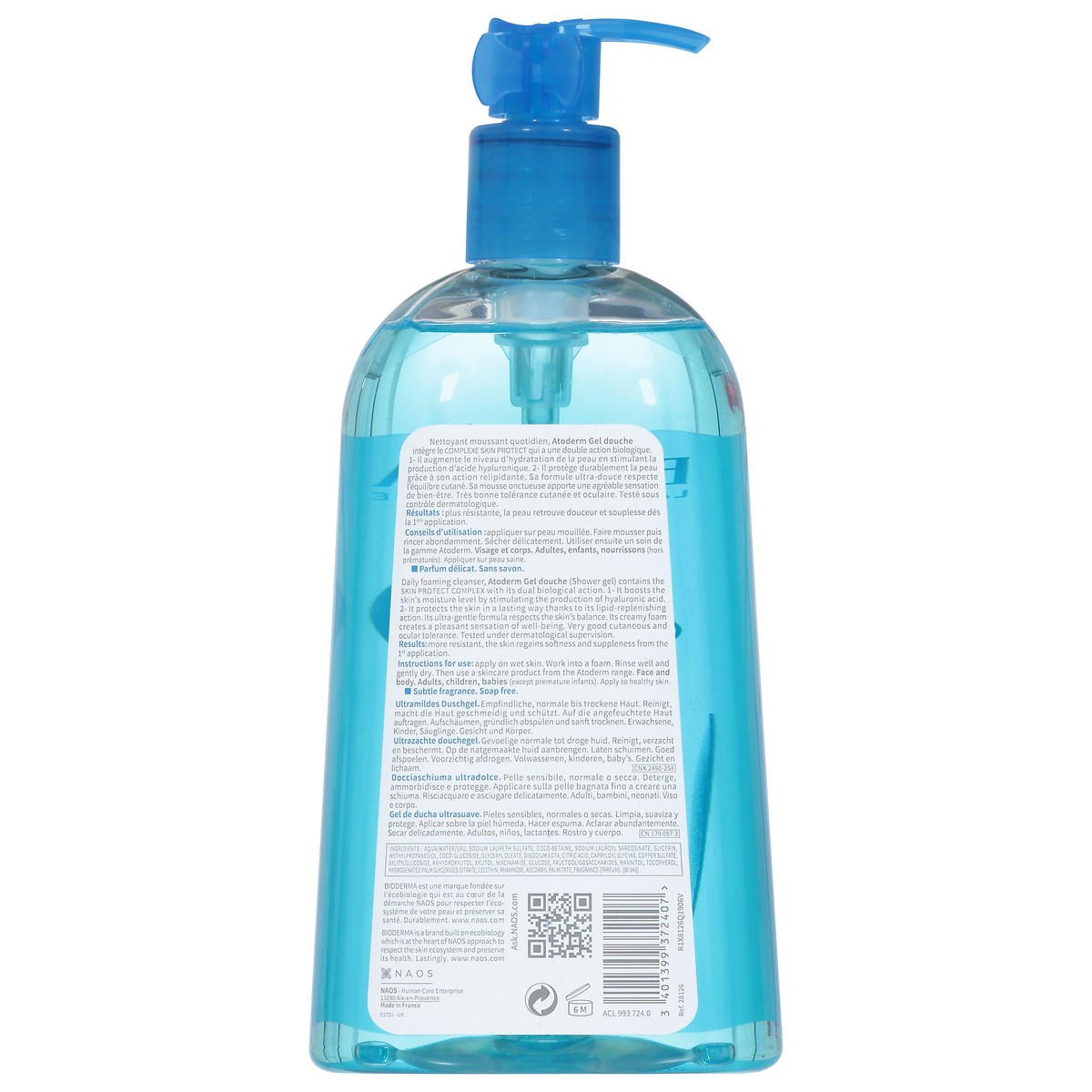 slide 5 of 12, Bioderma Atoderm Gel Douche Ultra-Gentle Shower Gel 16.7 fl oz, 16.7 fl oz