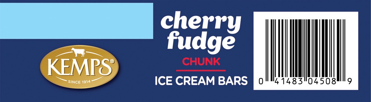slide 3 of 12, Kemps Cherry Fudge Chunk Ice Cream Bars, 