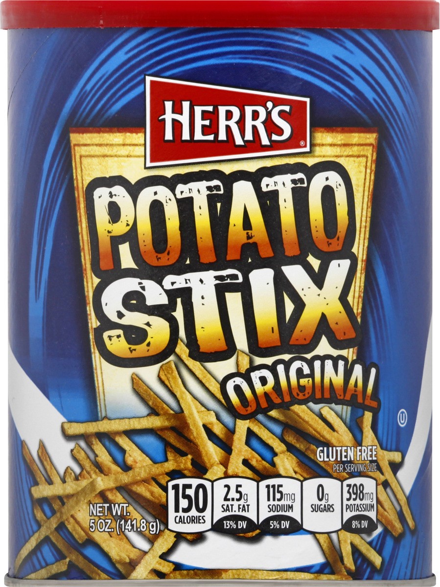 slide 10 of 13, Herr's Original Potato Stix 5 oz, 5 oz