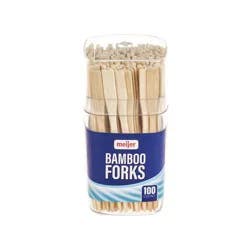 MEIJER BAMBOO FORKS