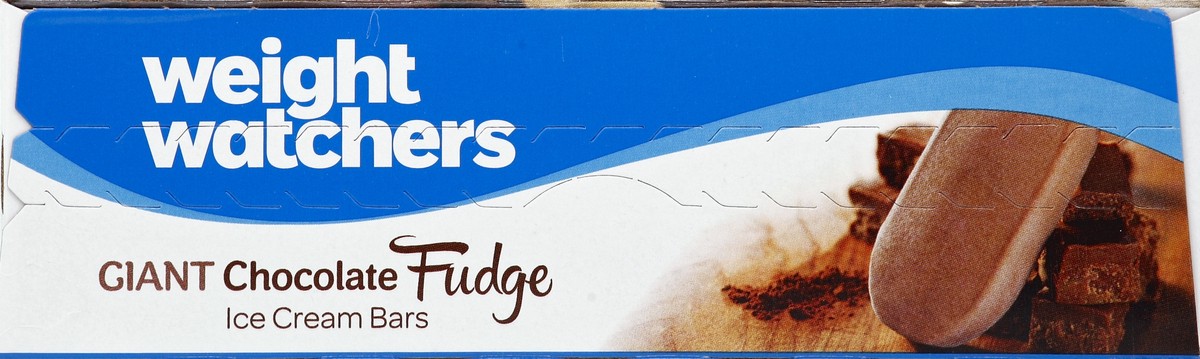 slide 4 of 4, Weight Watchers Ice Cream Bars Giant Chocolate Fudge Low Fat, 6 ct