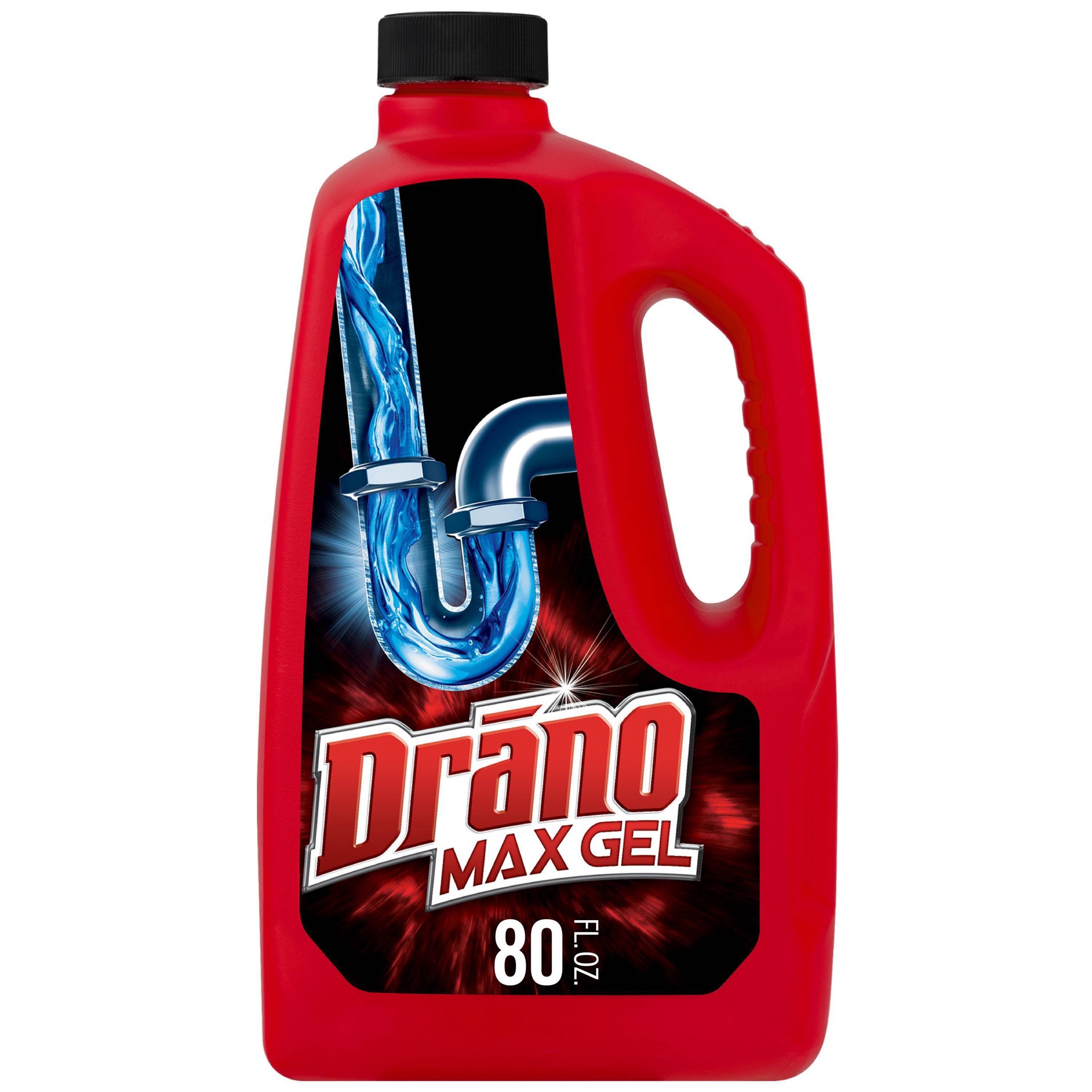 slide 1 of 4, Drano Max Gel Clog Remover - 80 fl oz, 80 fl oz