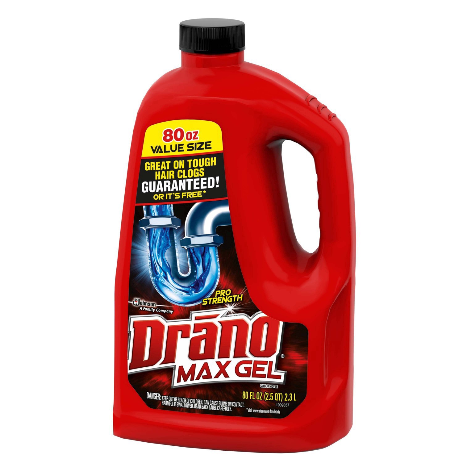 slide 3 of 4, Drano Max Gel Clog Remover - 80 fl oz, 80 fl oz