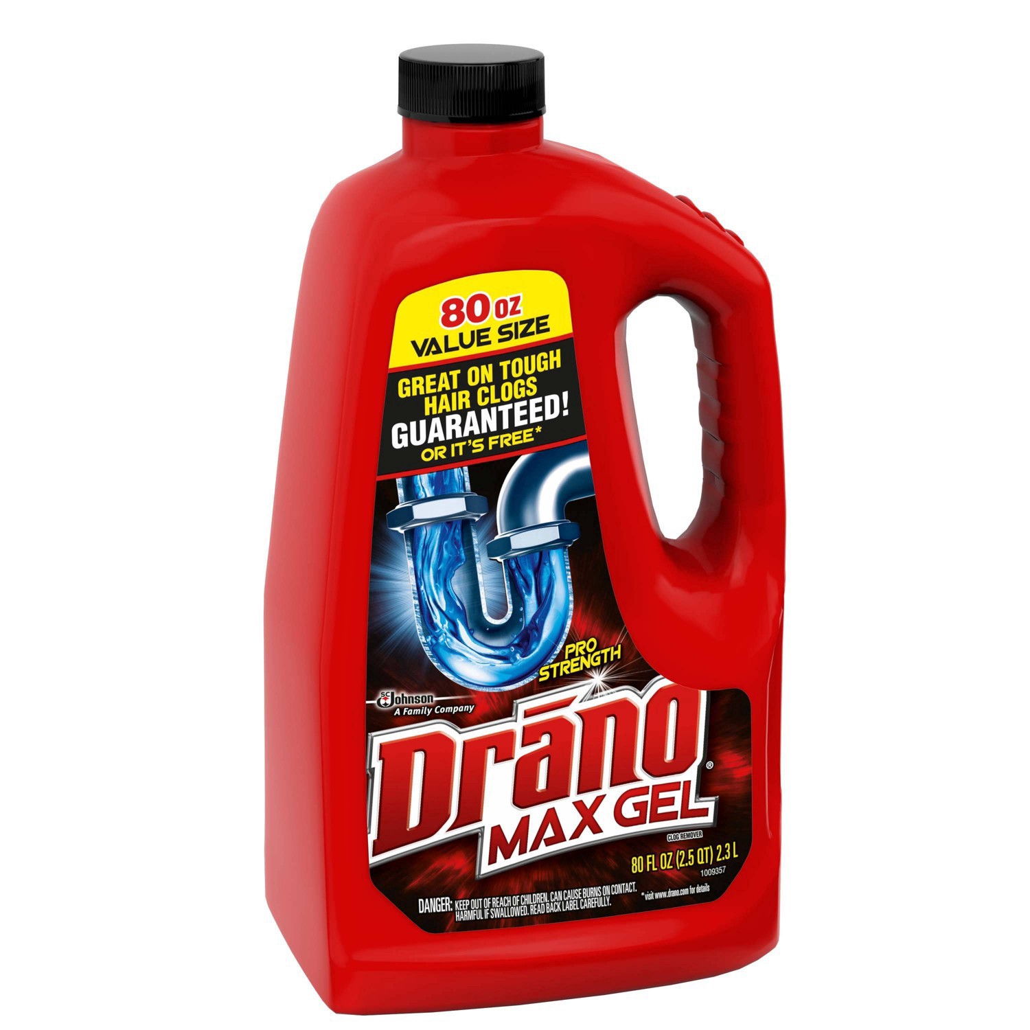 slide 4 of 4, Drano Max Gel Clog Remover - 80 fl oz, 80 fl oz