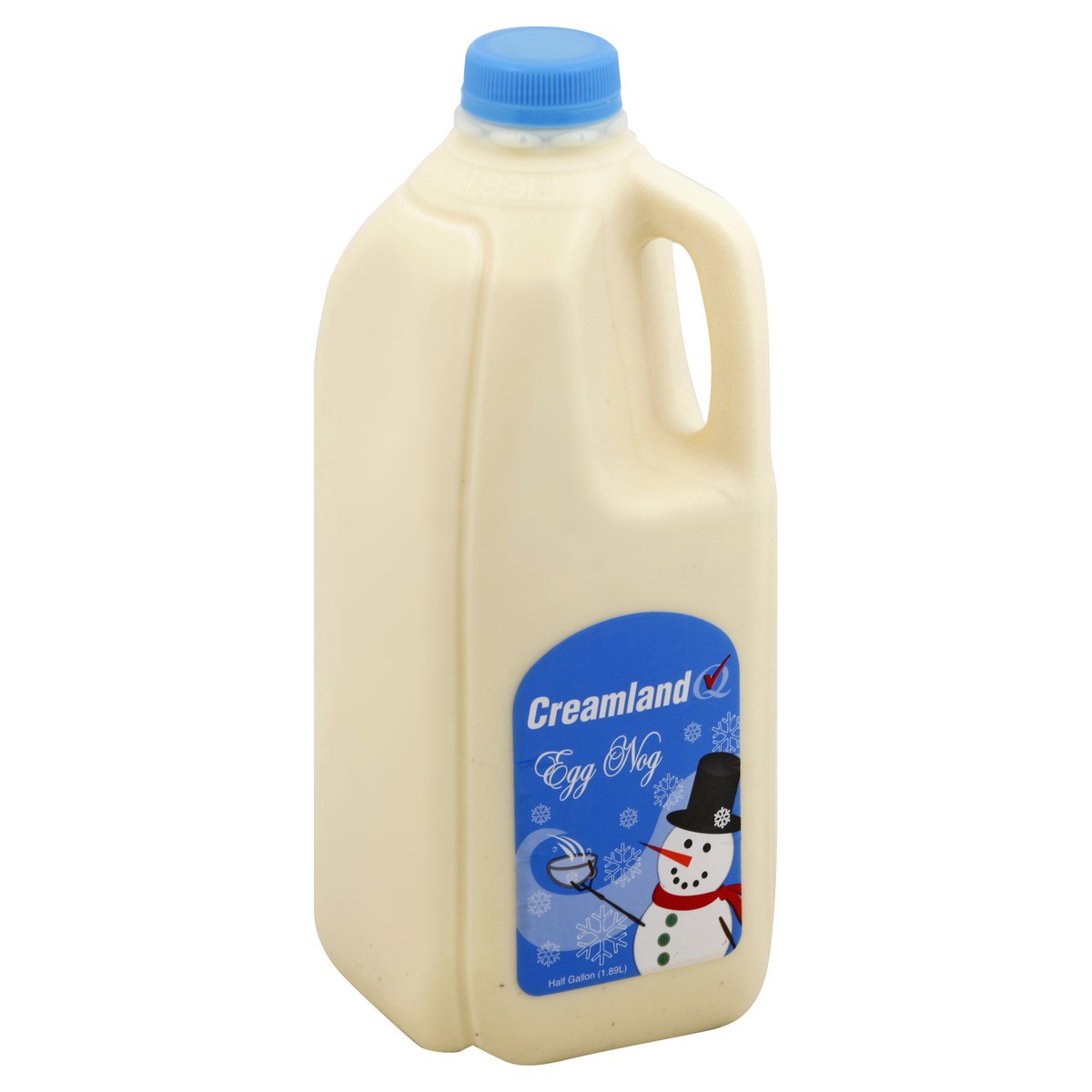 slide 2 of 10, Creamland Egg Nog 0.5 gl, 1/2 gal