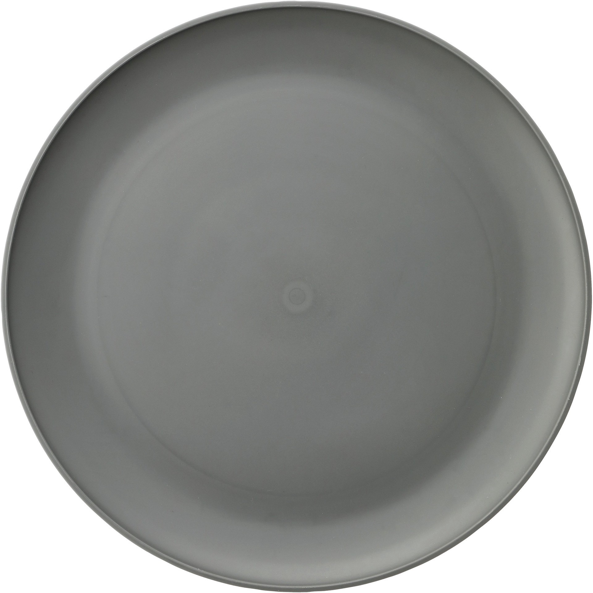 slide 1 of 1, chefstyle Reusable Dinner Plate - Gray, 10 in