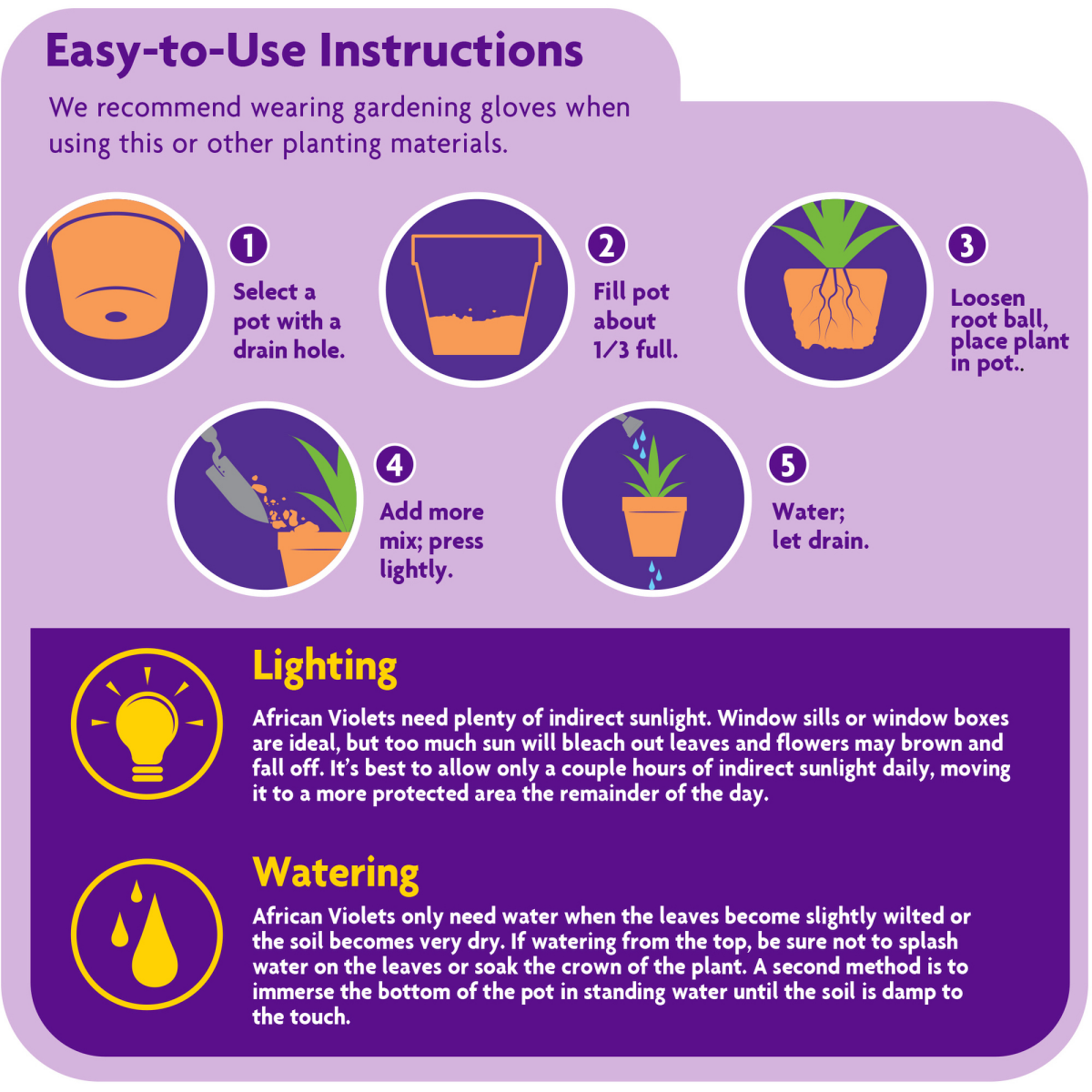 slide 2 of 9, Miracle-Gro African Violet Potting Mix, 8 qt