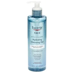 Eucerin Face Gentle Hydrating Cleansing Gel with Hyaluronic Acid - 13.5 fl oz