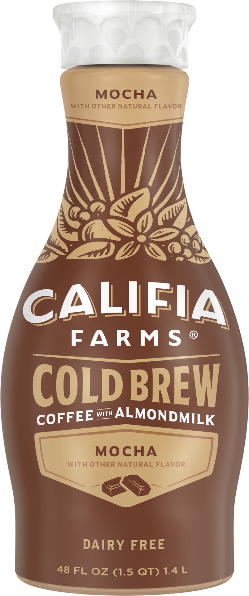 slide 1 of 19, Califia Farms Plant Based Mocha Almond Latte 48 fl oz, 48 fl oz