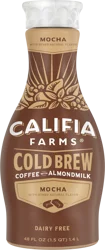 Califia Farms Plant Based Mocha Almond Latte 48 fl oz