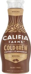 Califia Farms Cold Brew with Almondmilk Mocha Coffee 48 fl oz