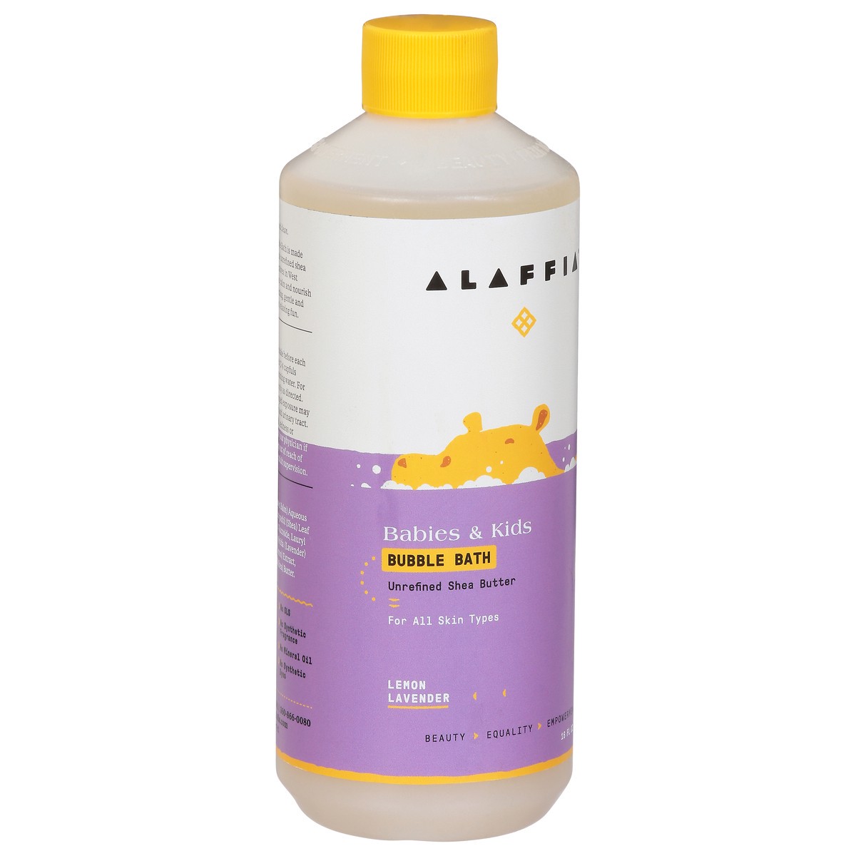 slide 2 of 9, Alaffia Babies & Kids Lemon Lavender Bubble Bath 16 fl oz, 16 oz