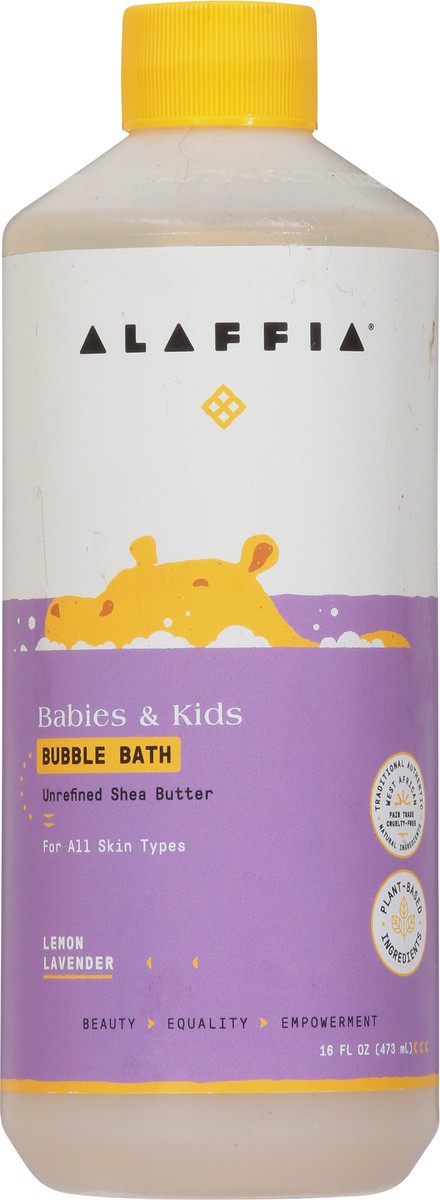 slide 6 of 9, Alaffia Babies & Kids Lemon Lavender Bubble Bath 16 fl oz, 16 oz