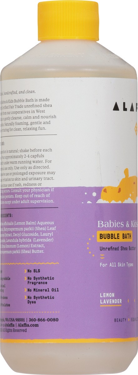 slide 7 of 9, Alaffia Babies & Kids Lemon Lavender Bubble Bath 16 fl oz, 16 oz