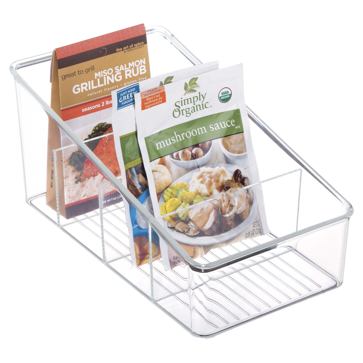 slide 1 of 9, Interdesign Clear Linus Packet & Food Pouch Organizer, 1 ct