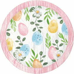 Creative Converting Rustic Bunny Lunch Plates, 8 ct.
