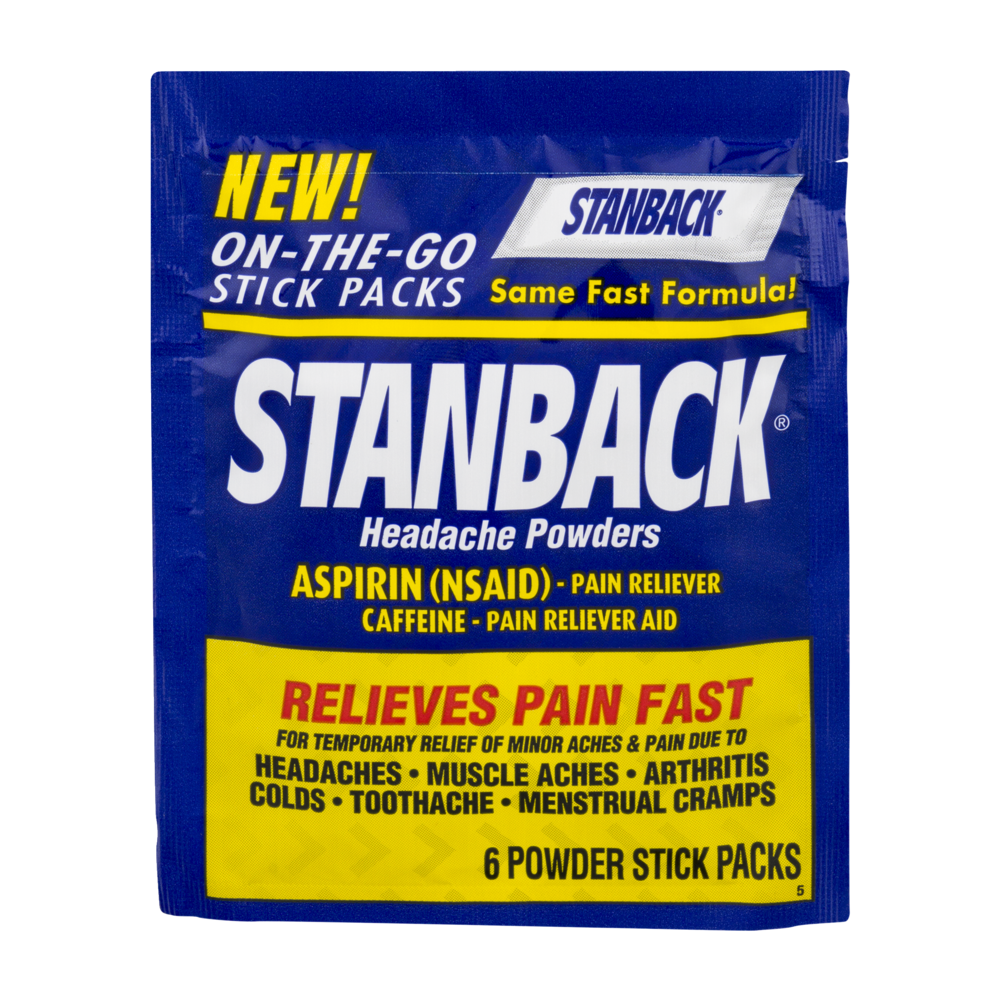 slide 1 of 1, Stanback Headache Powder, 6 ct