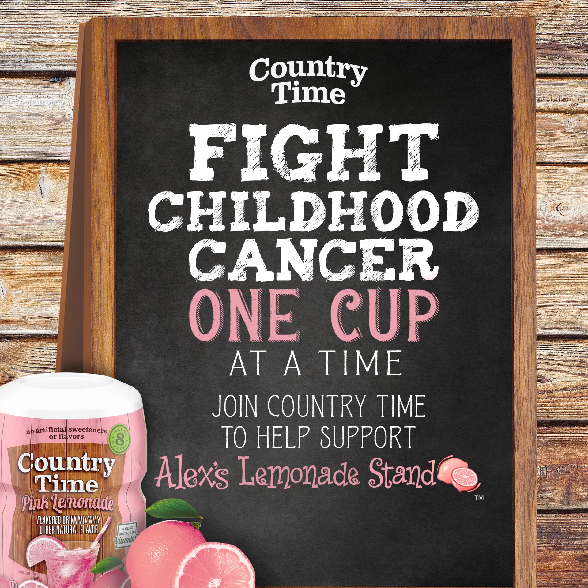 slide 2 of 8, Country Time Pink Lemonade Drink Mix 19 oz, 19 oz