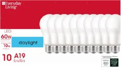 Everyday Living 60W LED Daylight Bulbs